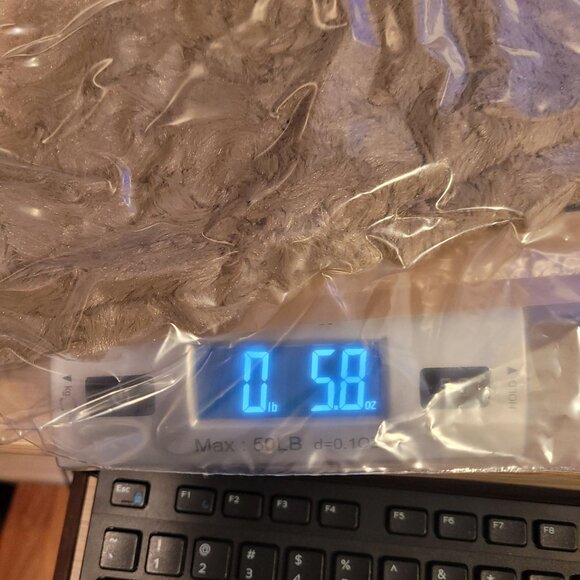 Plush Infinity Scarf Womens Faux Fur Soft Cozy Beige Winter Accessory - Picture 13 of 13